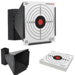 funnel target holder with 100 targets